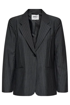 Americana de traje raya diplomática