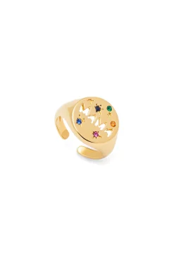 Anillo Mam&aacute; Ba&ntilde;o Oro