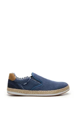 Bamba slip-on fibra yute textil