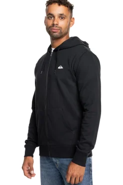 Basic Zip - Sudadera con capucha y cremallera para hombre