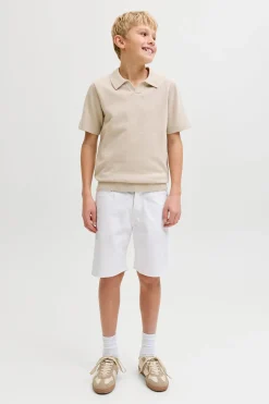 Bermuda denim regular b&aacute;sica