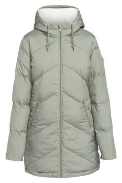 Better Weather - Chaqueta acolchada con capucha para mujer