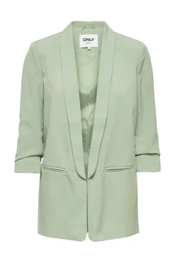 Blazer abierta manga remangada
