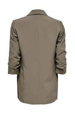 Blazer abierta manga remangada