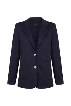 Blazer de punto piqu&eacute;