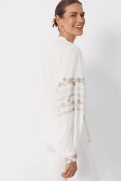 Blusa bordada
