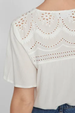 Blusa cuello pico
