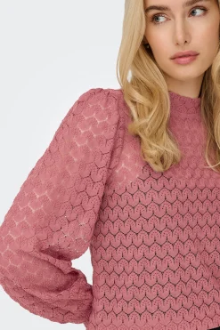 Blusa de encaje