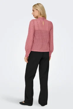 Blusa de encaje