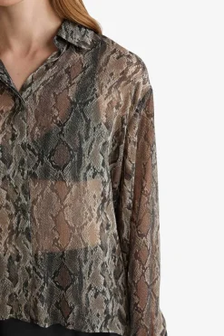 Blusa de gasa