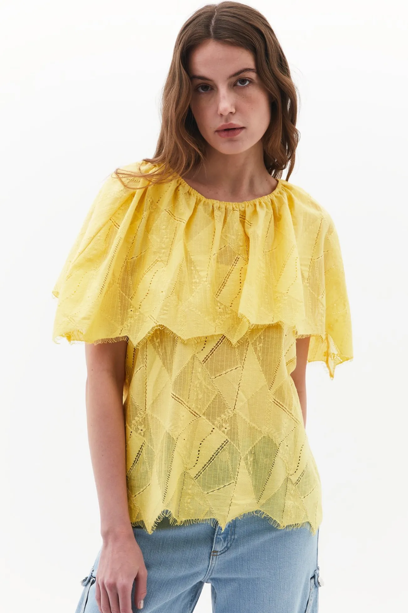 Blusa de manga corta
