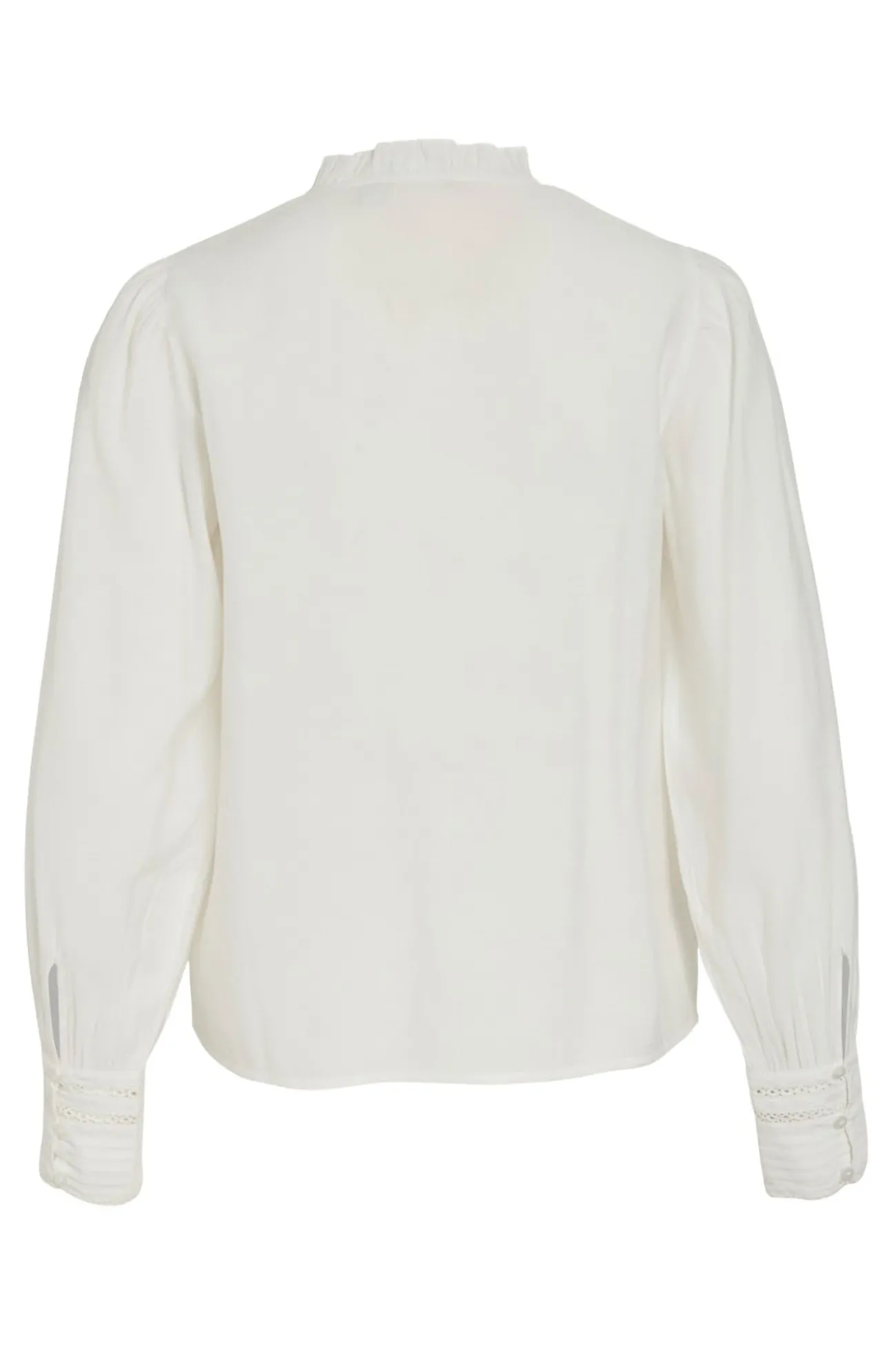 Blusa de manga larga de viscosa
