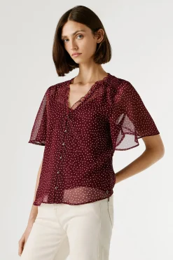 Blusa manga corta