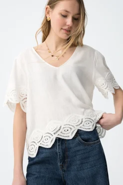 Blusa manga corta