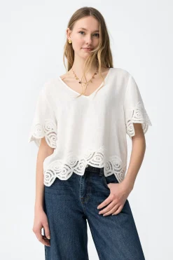 Blusa manga corta