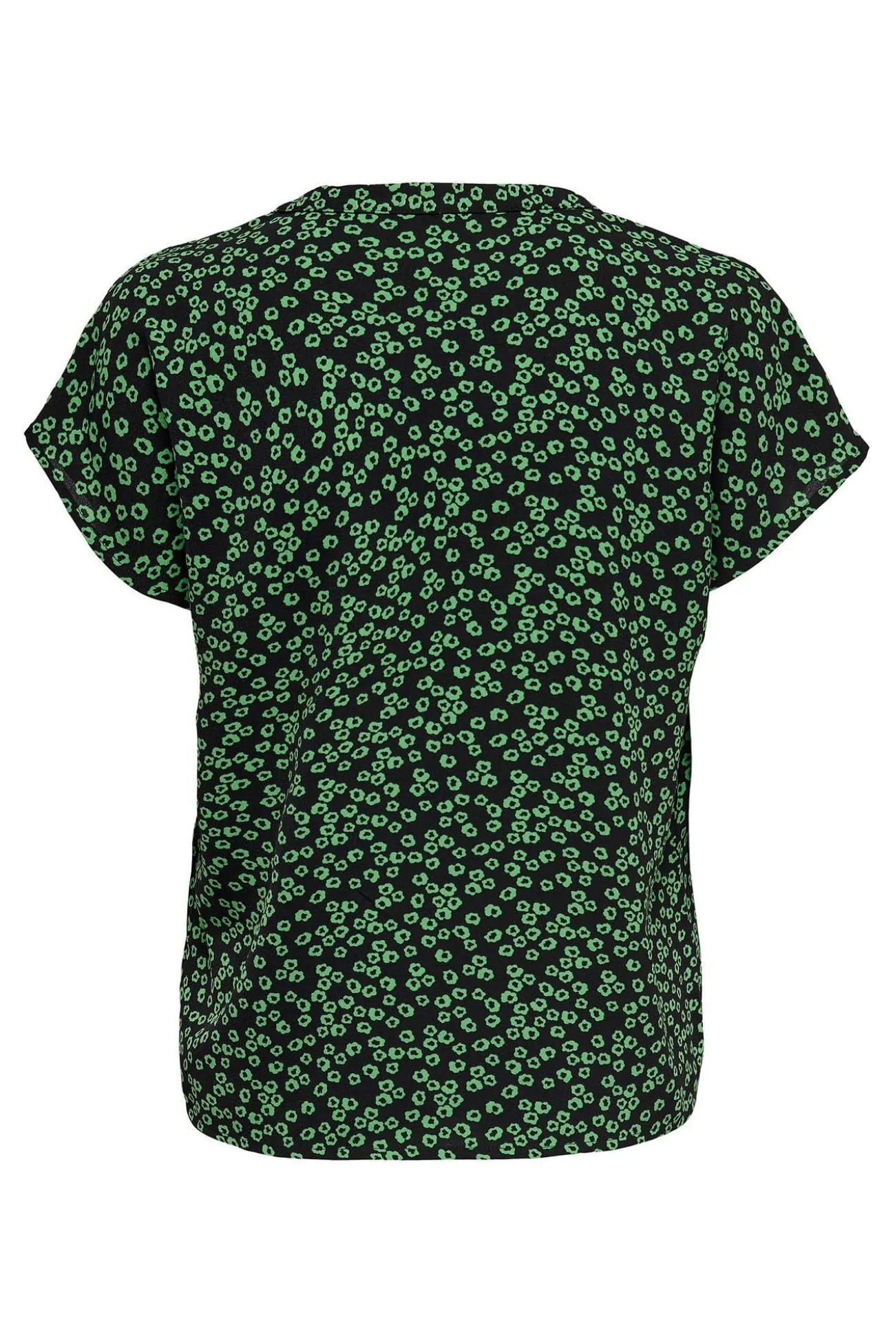 Blusa manga corta lino