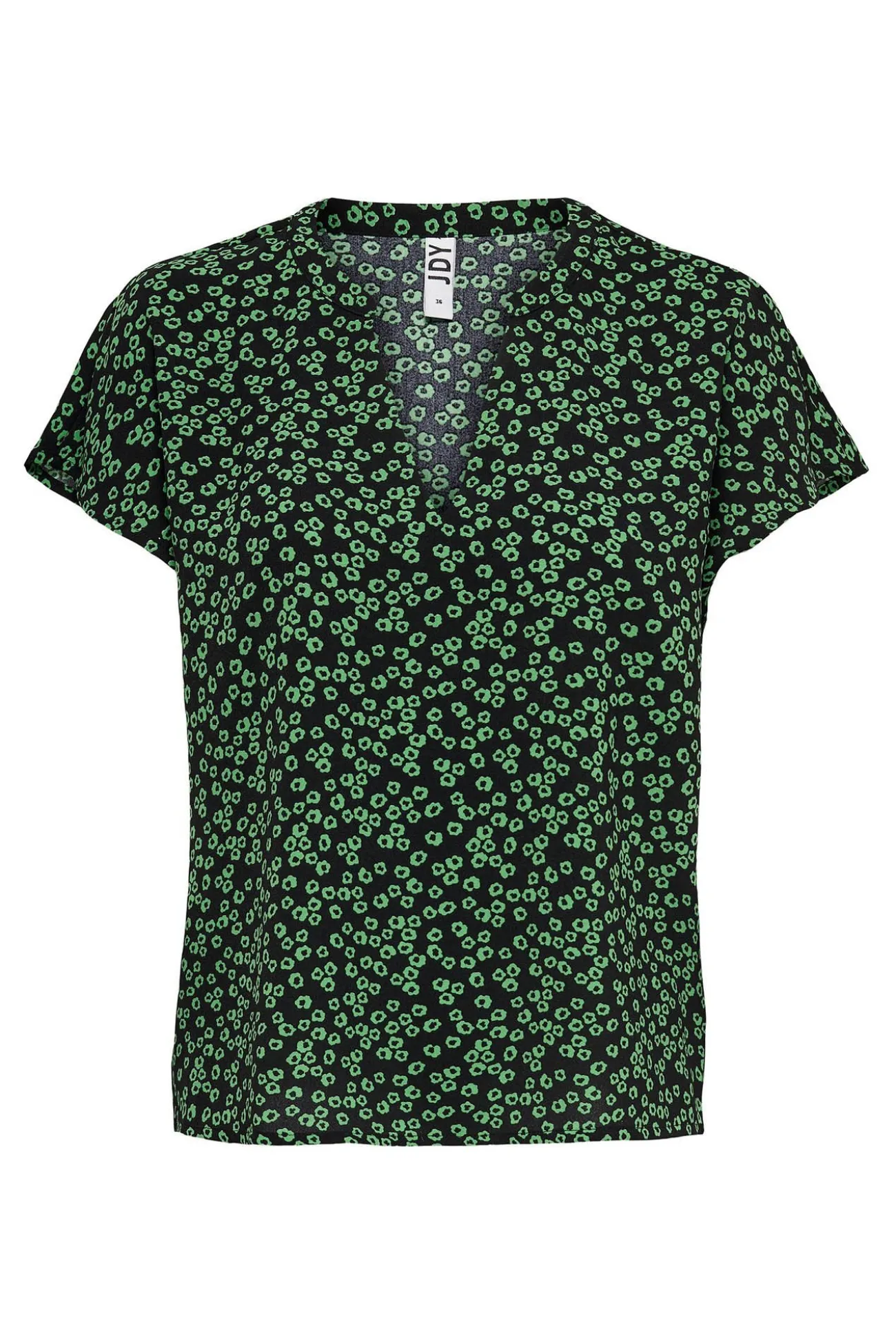 Blusa manga corta lino