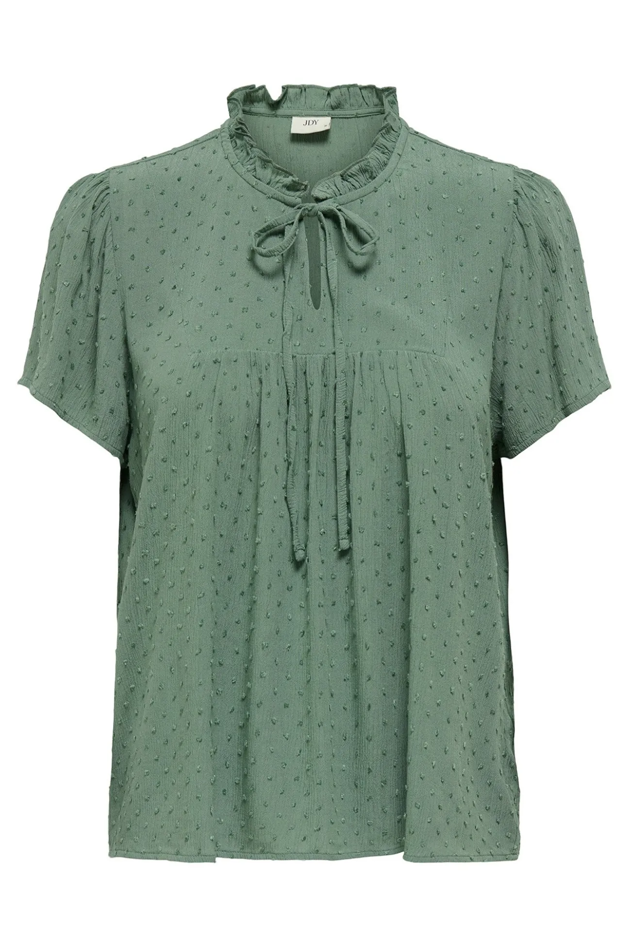Blusa manga corta plumeti