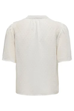 Blusa manga francesa volantes