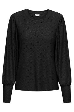 Blusa manga larga fluida