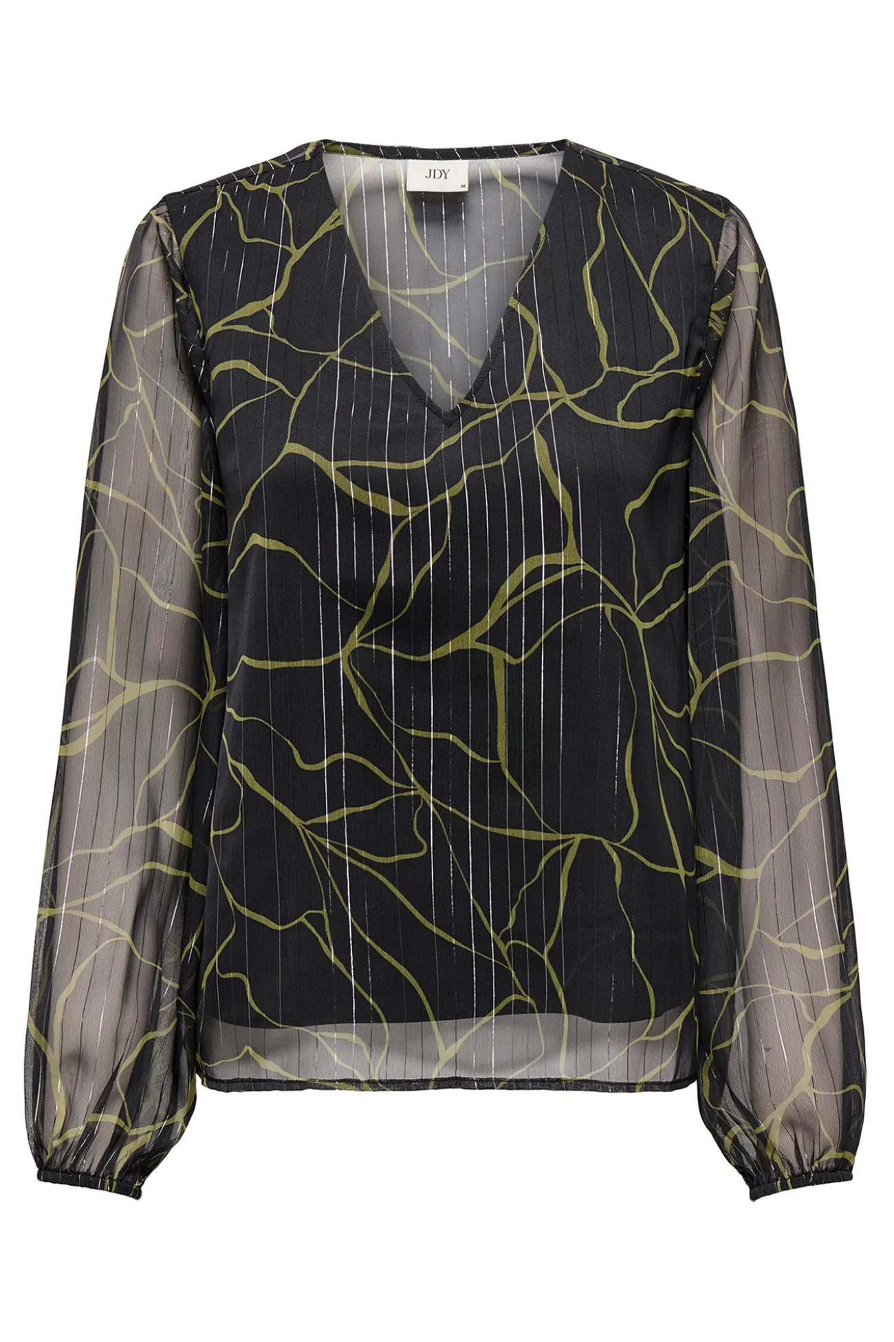 Blusa manga larga lurex