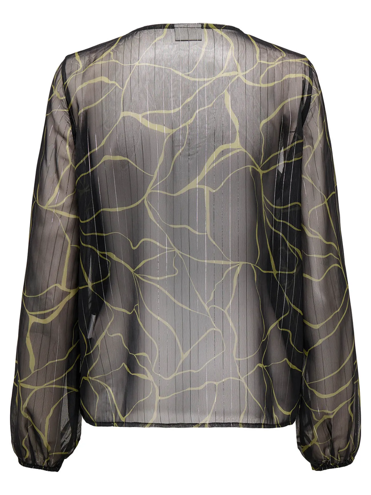 Blusa manga larga lurex