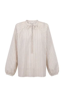 Blusa rayas cordon