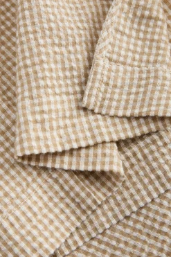 Blusa seersucker algod&oacute;n
