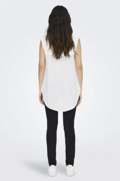 Blusa sin mangas