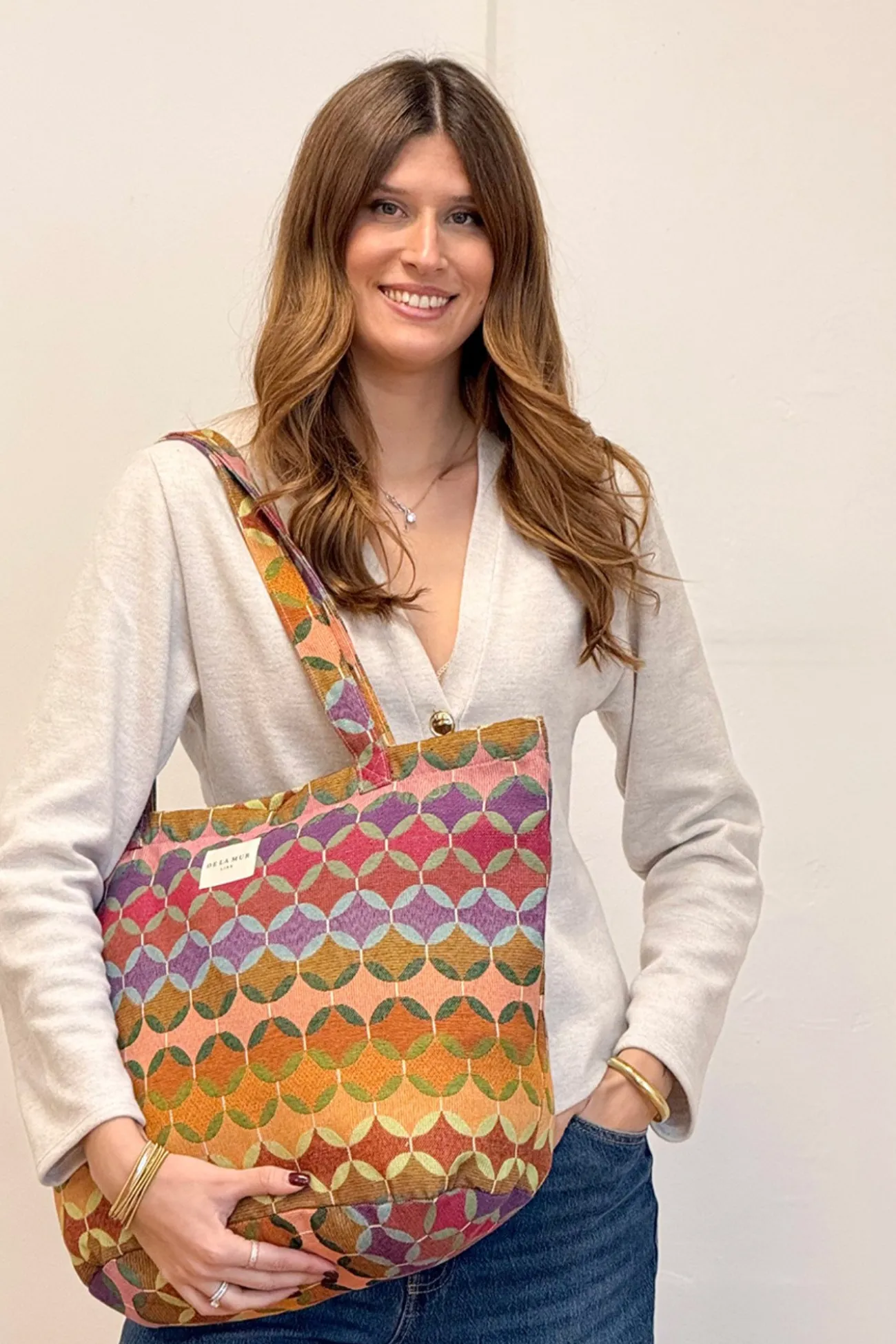 Bolsa Grande Cremallera Sal