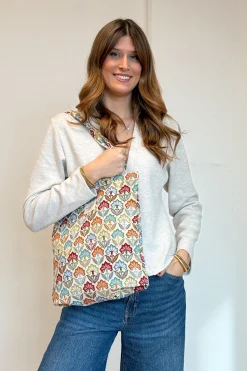 Bolsa Peque&ntilde;a Cremallera Flora
