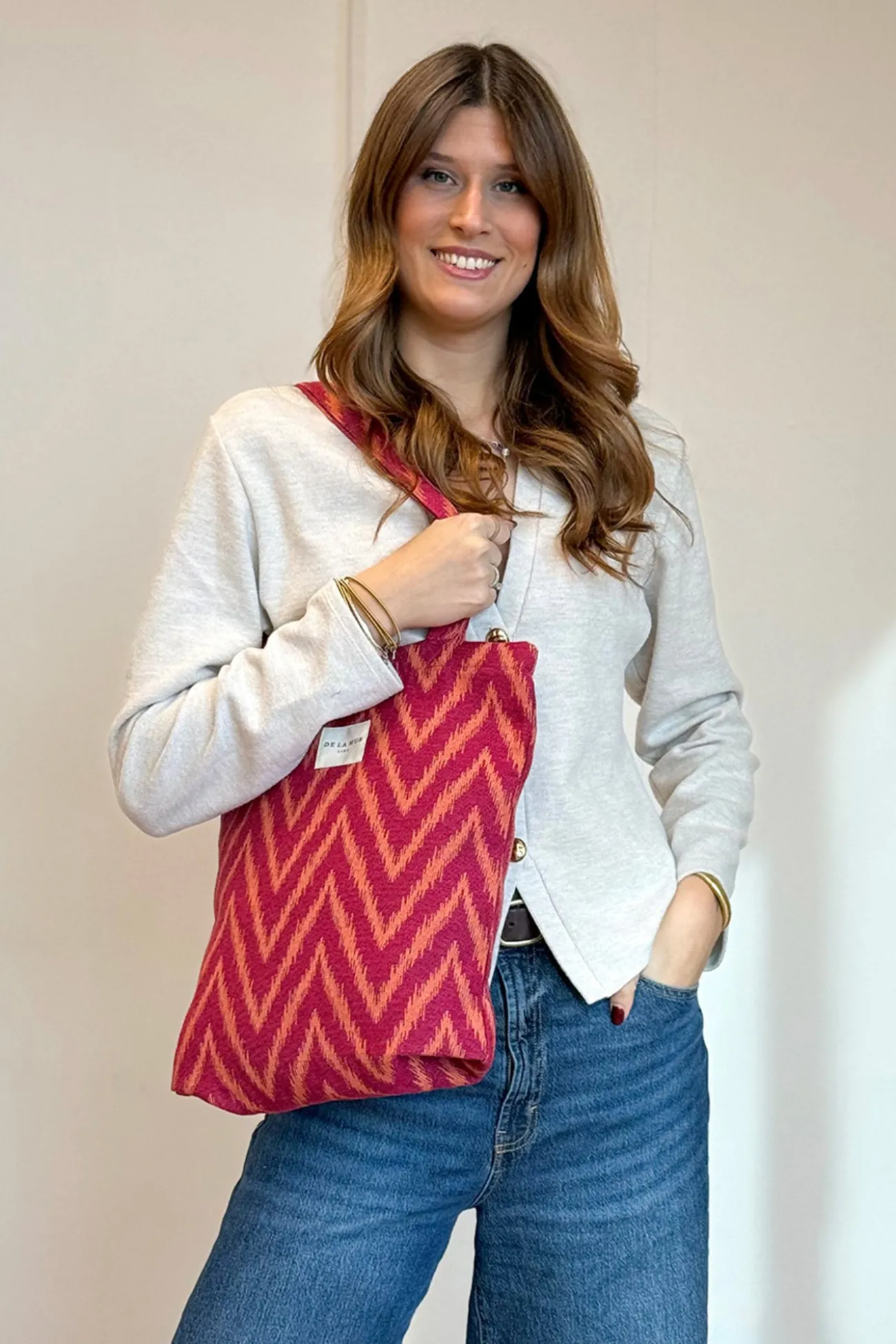 Bolsa Pequeña Cremallera Fuego