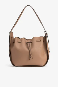 Bolso de Hombro con Cordón