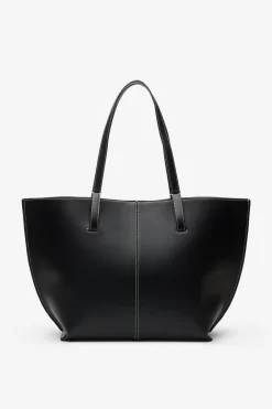 Bolso shopper b&aacute;sico pespuntes