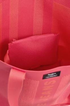 Bolso shopper de malla t&eacute;cnica