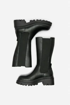 Bota militar plana