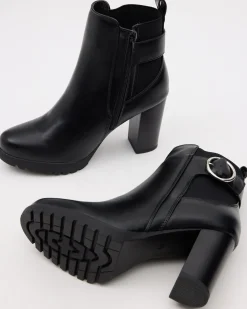Botin Tacon Hebilla Plataforma