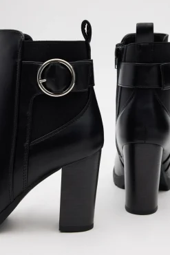 Botin Tacon Hebilla Plataforma