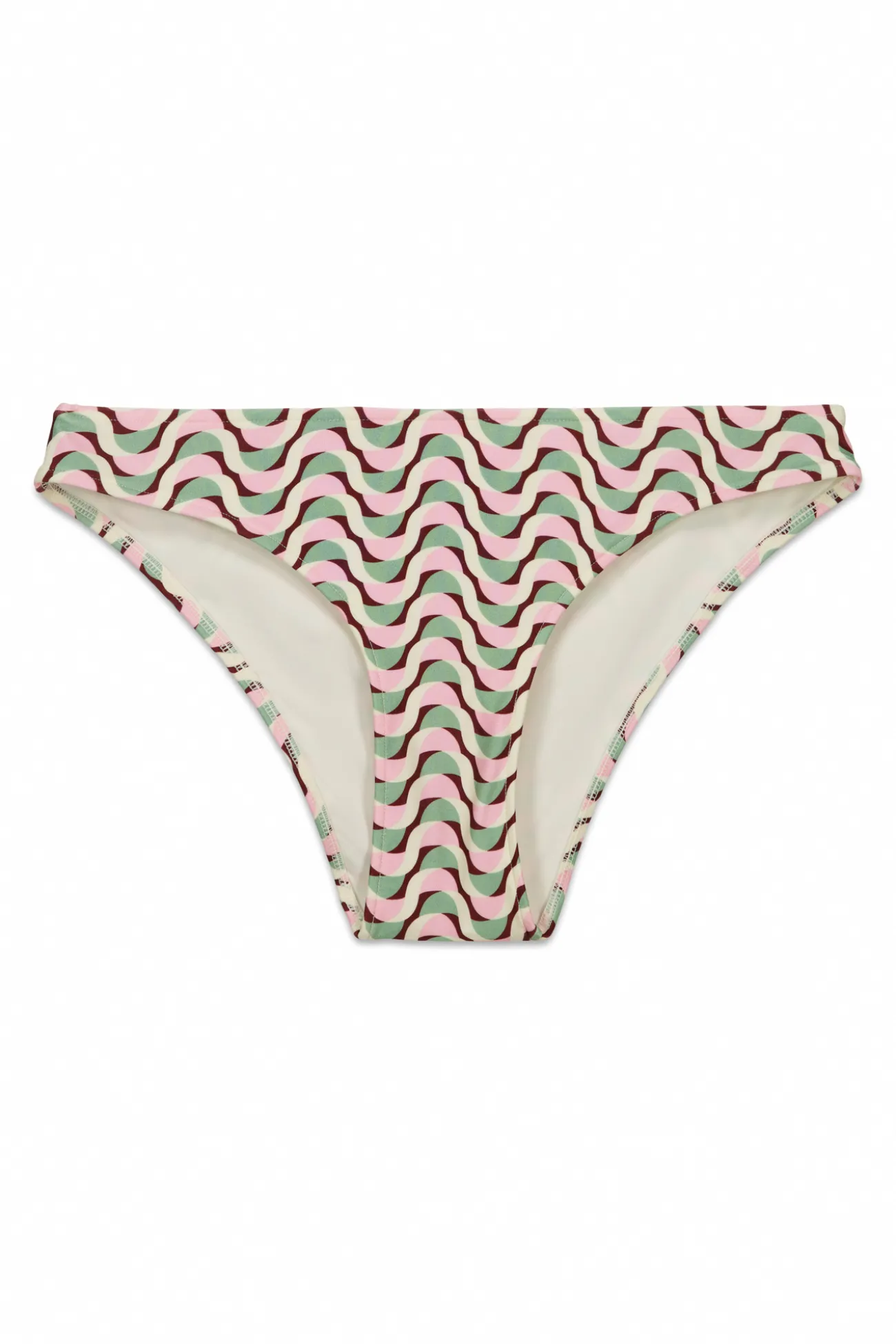 Braga bikini clásica estampado geométrico