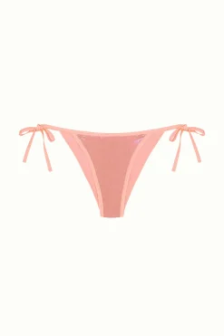 Braga bikini cl&aacute;sico metalizado