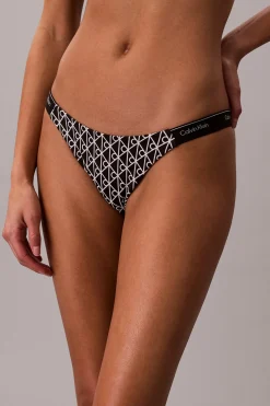 Braga de bikini cadera estampada