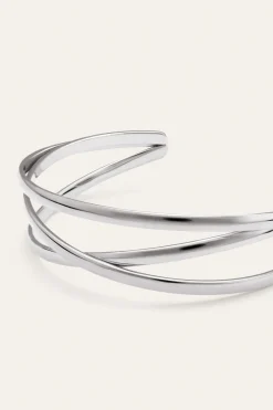 Brazalete Triple Diana Acero
