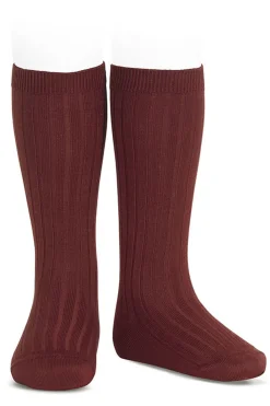 Calcetines altos b&aacute;sicos canal&eacute;