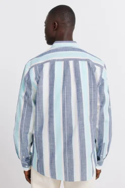 Camisa algod&oacute;n rayas