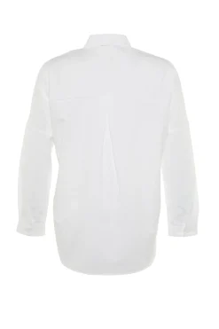 Camisa b&aacute;sica oversize