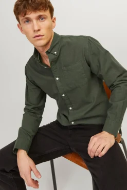Camisa casual oxford