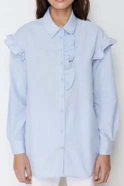 Camisa con perlas