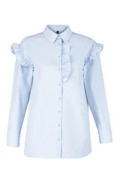 Camisa con perlas