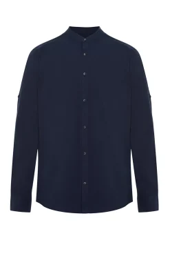 Camisa cuello mao