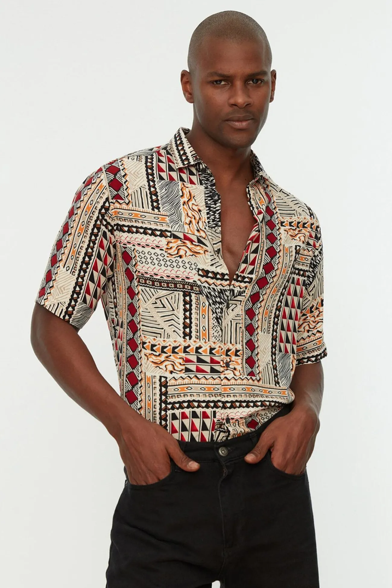 Camisa de manga corta